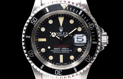 Rolex submariner dial